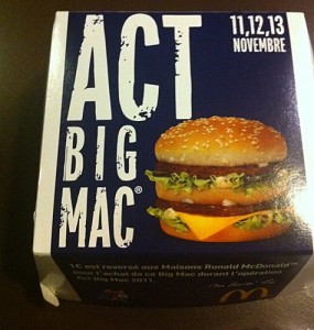 3 jours pour manger un Big Mac !