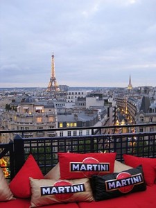Terrazza Martini pour un verre avec vue imprenable sur Paris