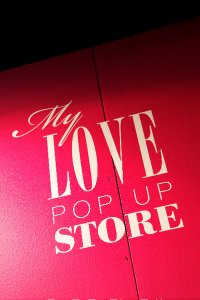 my love pop up store