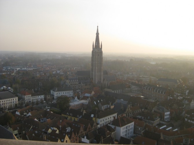 Vue du Beffroi de Bruges