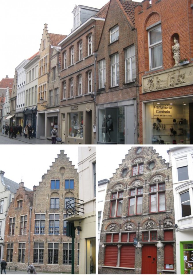 Façades de Bruges