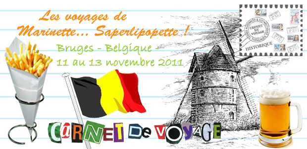 Carnet de voyages à Bruges