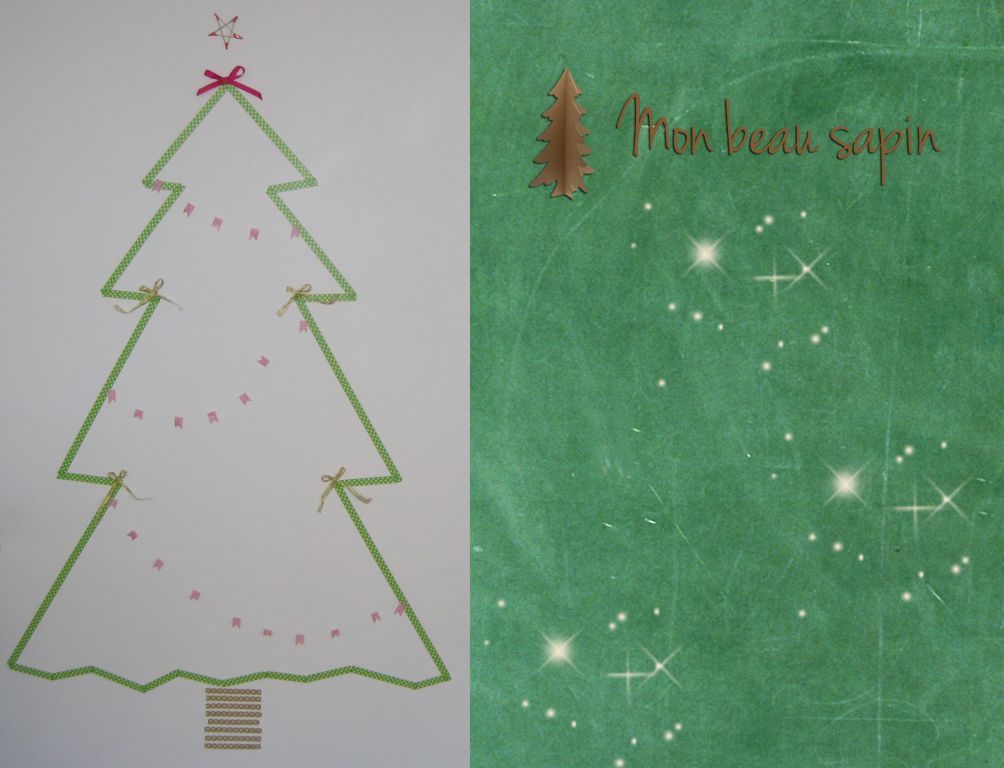 Mon beau sapin ! [DIY en masking tape]