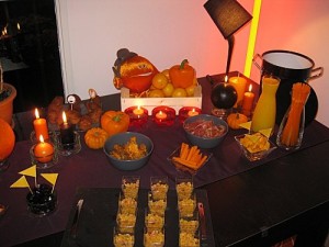 Mon premier vrai buffet : le DIY pour Halloween